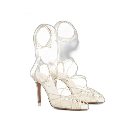 Forte Forte Tubular Lace-Up Sandals