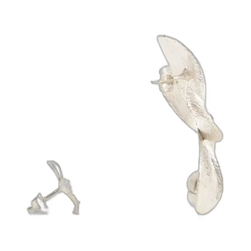 Frangipani-Shaped Earrings