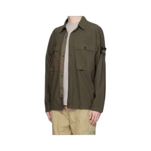 Compass-Badge Overshirt