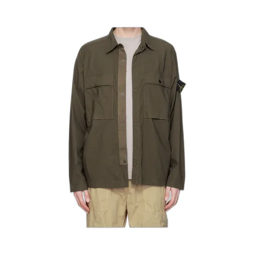 Compass-Badge Overshirt