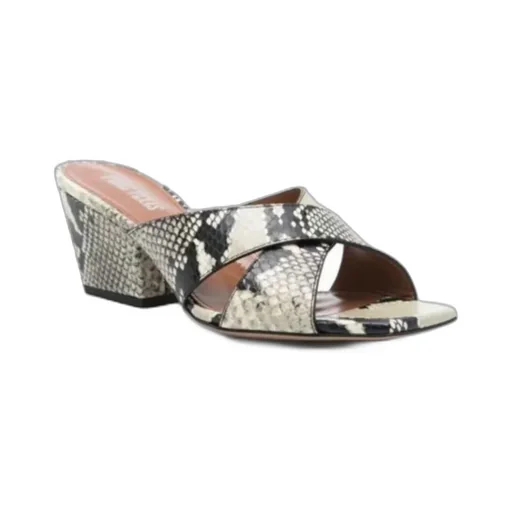 Square Toe High-Heeled Sandals