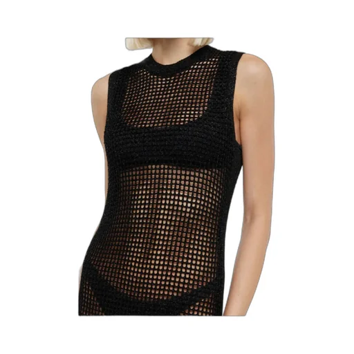 Fishnet Maxi Dress