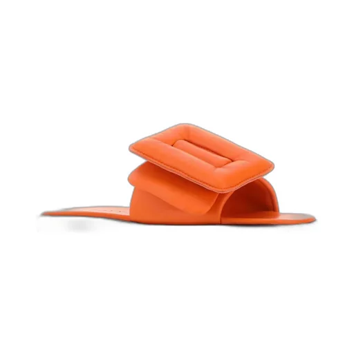 Boyy Oversized Puffy Buckle Sandals