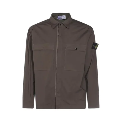 Compass-Badge Overshirt