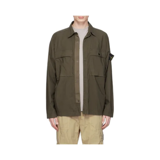 Compass-Badge Overshirt