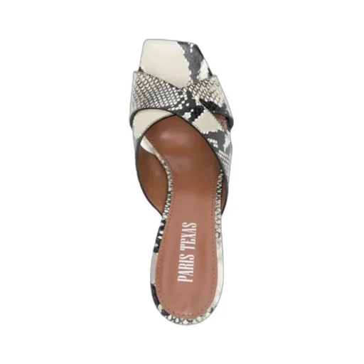 Square Toe High-Heeled Sandals