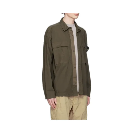 Compass-Badge Overshirt