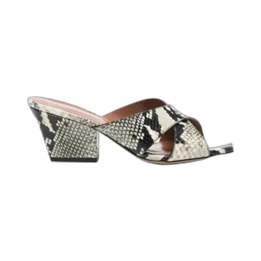 Square Toe High-Heeled Sandals