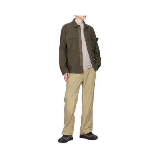 Compass-Badge Overshirt