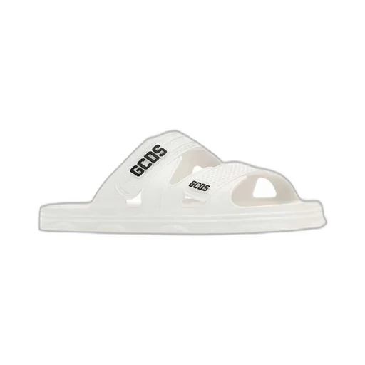 Gcds Logo Printed Touch-Strap Slippers