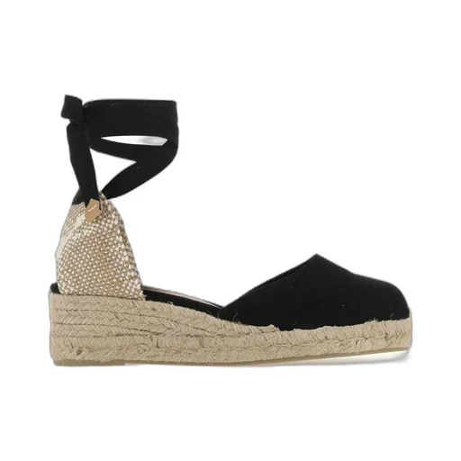 Castaer Round Toe Wedge Espadrilles