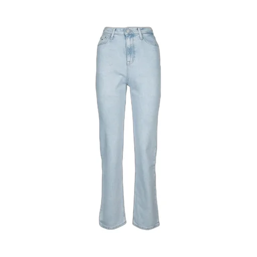 Tommy Jeans Julie Logo Patch Straight Leg Jeans