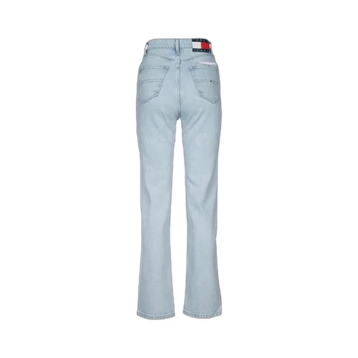 Tommy Jeans Julie Logo Patch Straight Leg Jeans