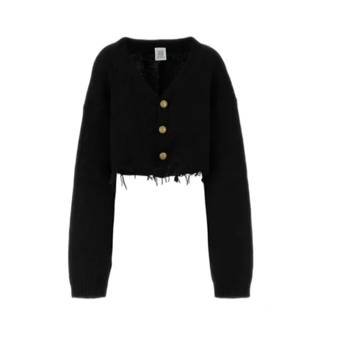 V-Neck Knit Cardigan