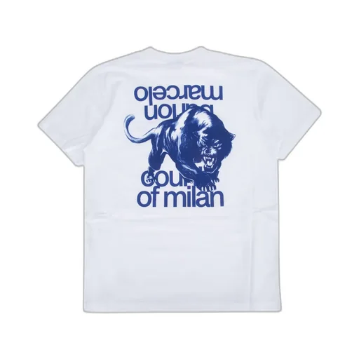 Marcelo Burlon County Of Milan Kids Mbcm Panther Crewneck T-Shirt