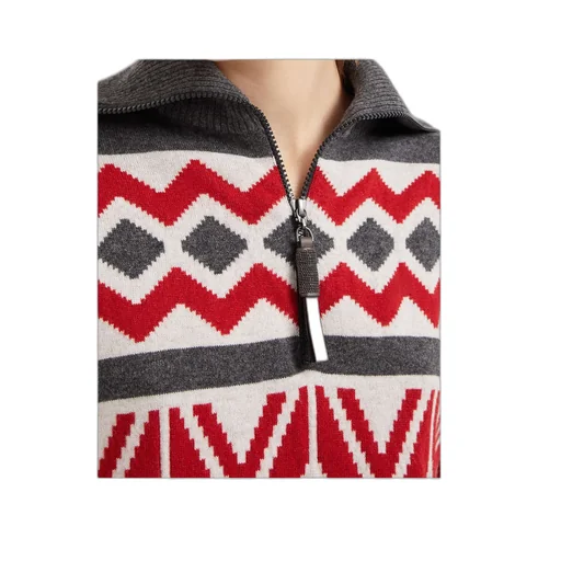 Jacquard Knit Jumper