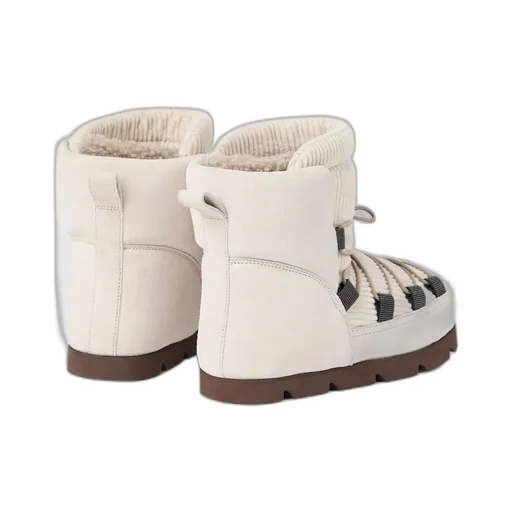 Monili-Detail Snow Boots