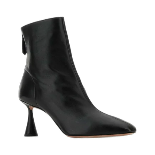 Back-Zip Short Boots