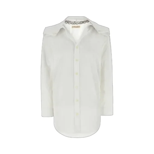 Y/Project Loose-Fit Chained Poplin Shirt