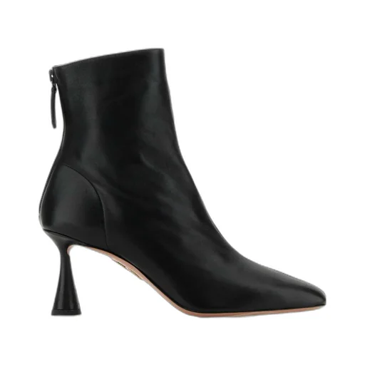 Back-Zip Short Boots