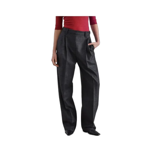 Plaid Tailored Trousers