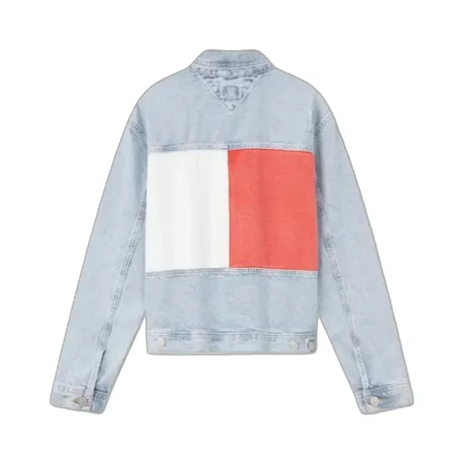 Tommy Jeans Archive Colour-Blocked Denim Jacket