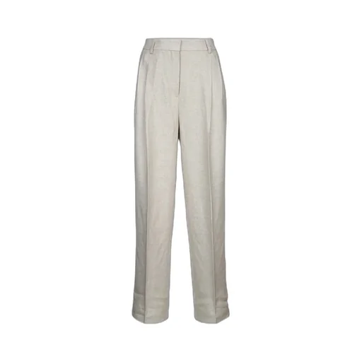 TotÊMe Double Pleated Straight Trousers