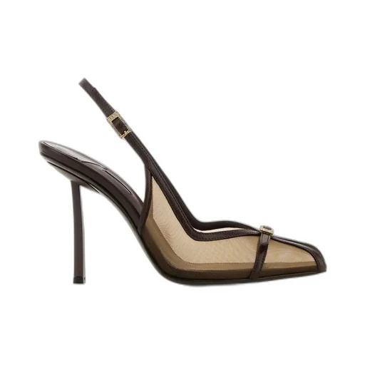 Le Silla Vittoria Crystal Slingback Sandals