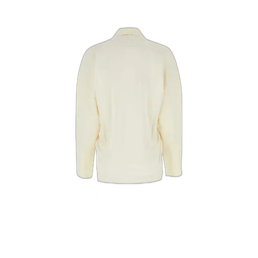 Kiko Kostadinov Long-Sleeved V-Neck Drawstring Blouse