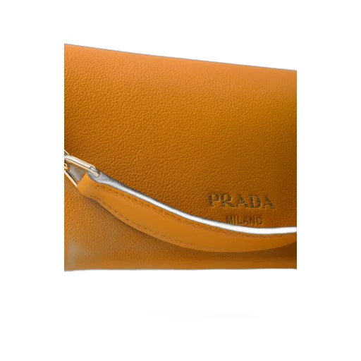 Prada Doux Medium Leather Shoulder Bag