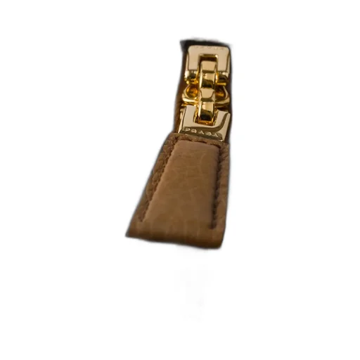 Prada Triangle-Logo Zipped Shoulder Bag