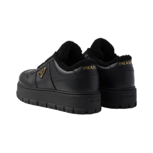 Leather Laced Sneakers
