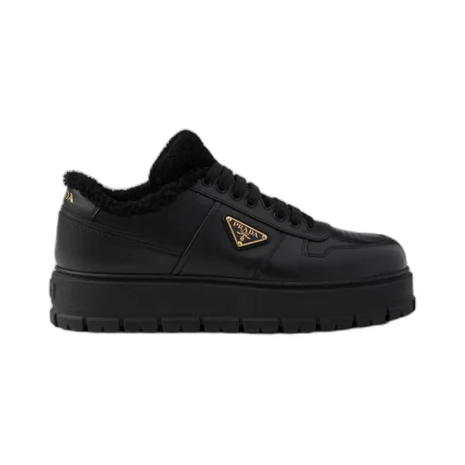 Leather Laced Sneakers
