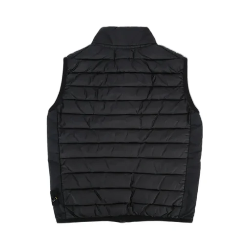 Zippered Stand Collar Vest