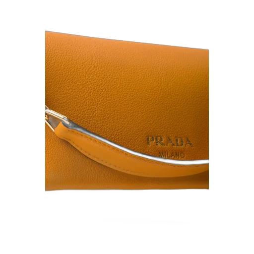 Prada Doux Medium Leather Shoulder Bag