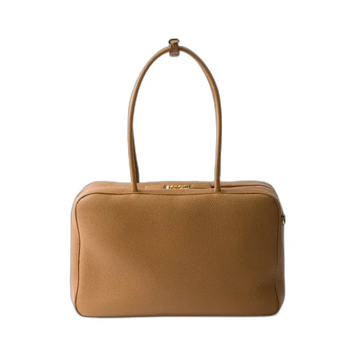 Prada Zip-Up Top Handle Bag