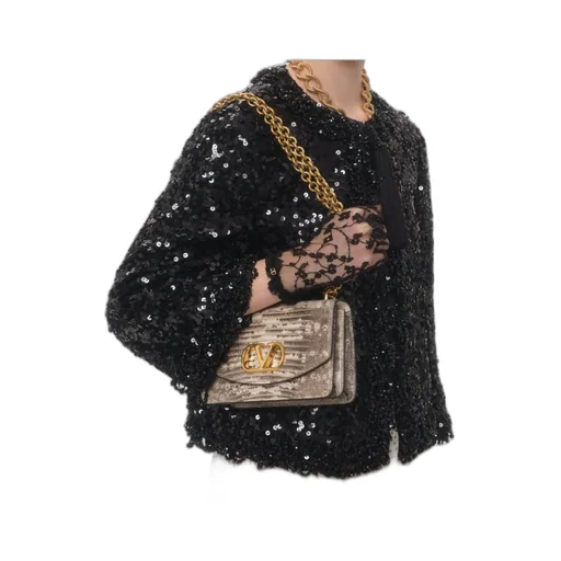 Valentino Garavani Vain Small Shoulder Bag In Tejus