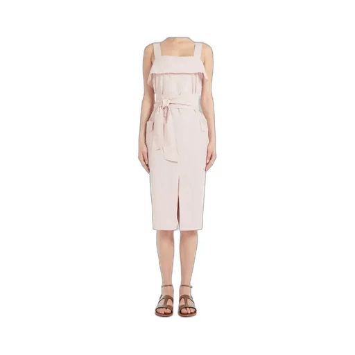 Weekend Max Mara Arte12324 Belted Sleeveless Dress