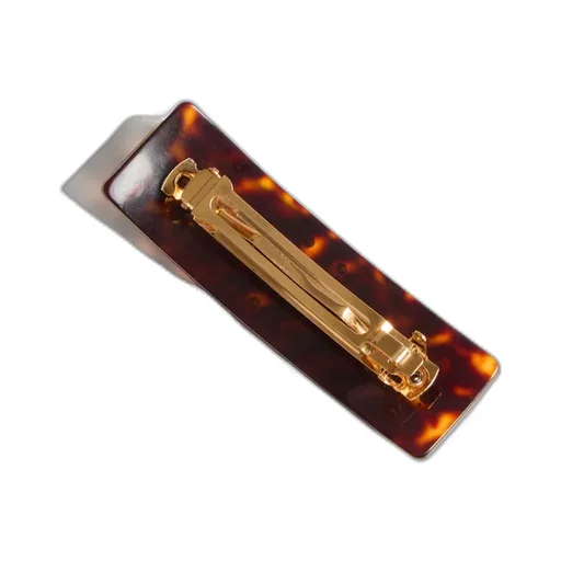 Vlogo Signature Hair Clip In Resin, Metal And Crystals