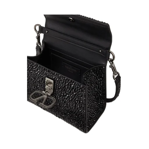 Mini Vsling Handbag With Sparkling Embroidery