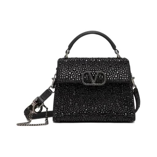 Mini Vsling Handbag With Sparkling Embroidery
