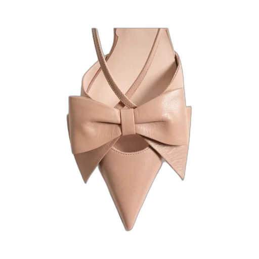 Valentino Bowow Pointed Toe Pumps