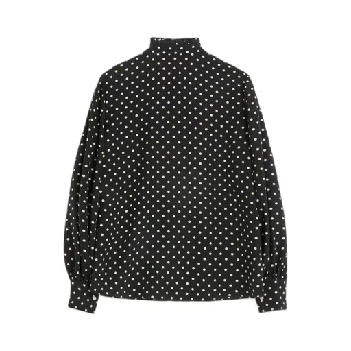 Crepe De Chine Shirt With Plusdepois Print