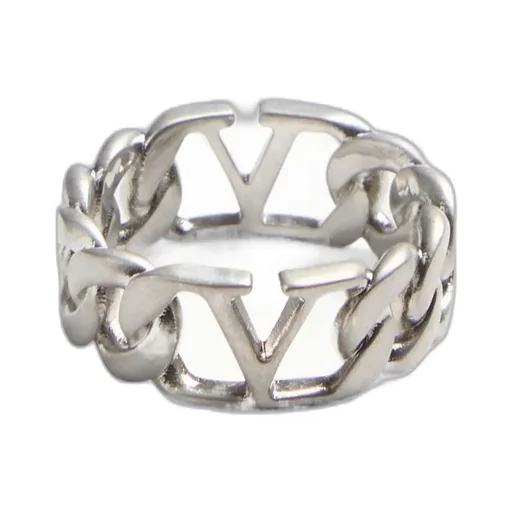 Vlogo Signature Metal Ring