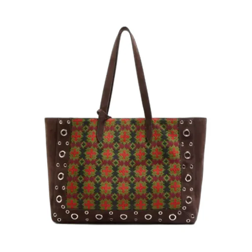 Valentino NellcÔTe Logo Plaque Large Tote Bag