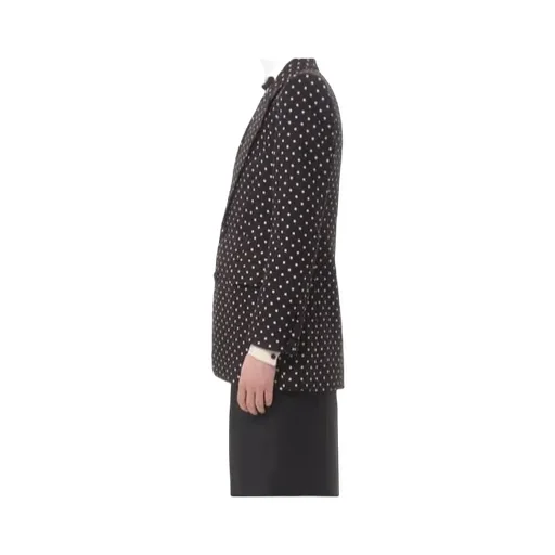 Valentino Plusdepois-Printed Peak Lapel Jacket