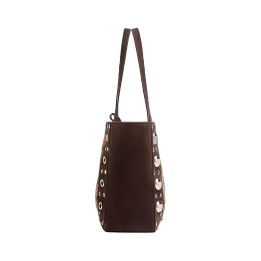 Valentino NellcÔTe Logo Plaque Large Tote Bag