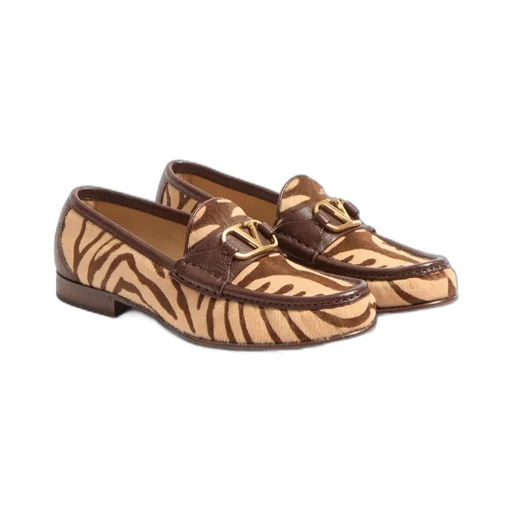 Vlogo Signature Pony-Effect Calfskin Loafer 20Mm