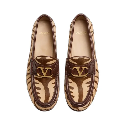 Vlogo Signature Pony-Effect Calfskin Loafer 20Mm