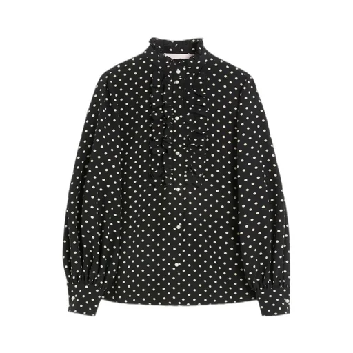Crepe De Chine Shirt With Plusdepois Print